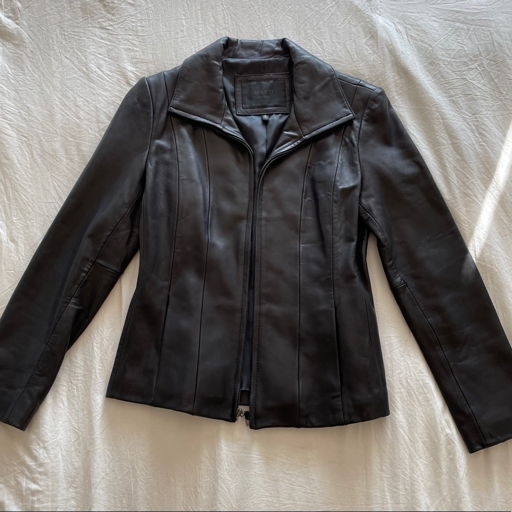 Avanti NY genuine leather jacket